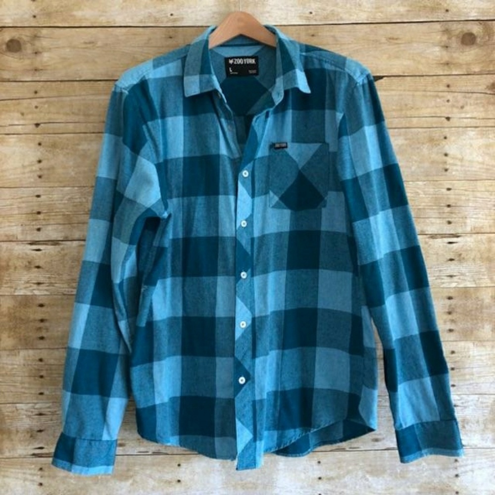 Zoo York flannel sz L